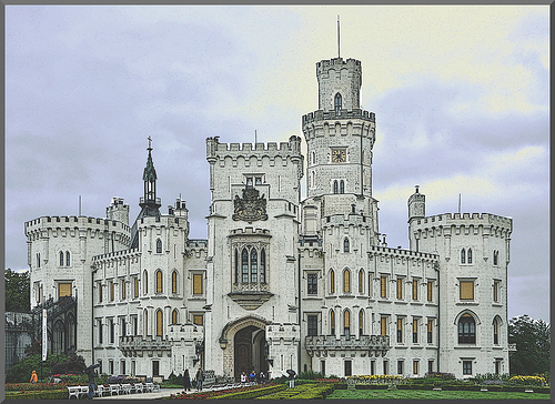 Hlubok nad Vltavou  Castle