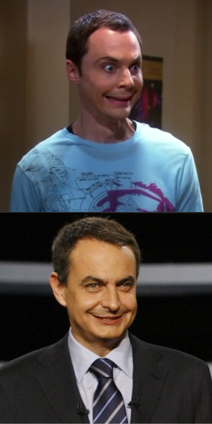 Parecido razonable entre Jos Luis Rodrguez Zapatero y Jim Parsons