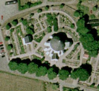 Iglesia redonda de Østerlars en Bornholdm, Dinamarca