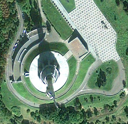 Estatua de la Madre Patria en el museo de la Gran Guerra Patria en Kiev (Turismo Google)